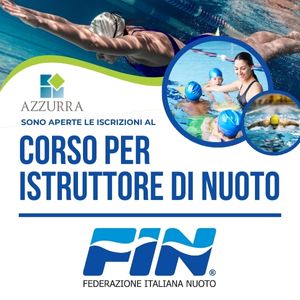 Corso X Istruttore Di Nuoto FIN